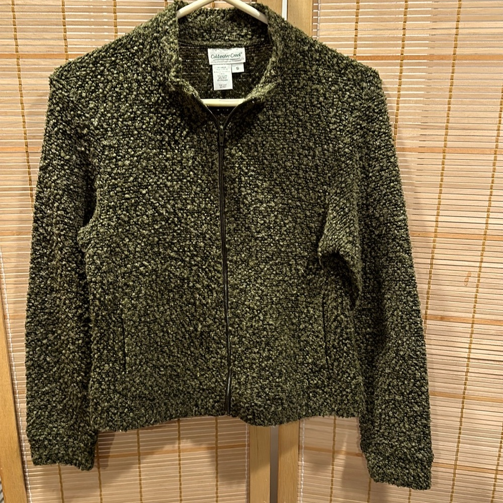 Coldwater Creek Zip up Sweater